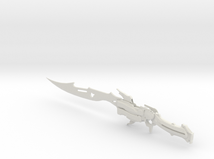 1/3rd scale Final Fantasy Lightning Sword 3d printed