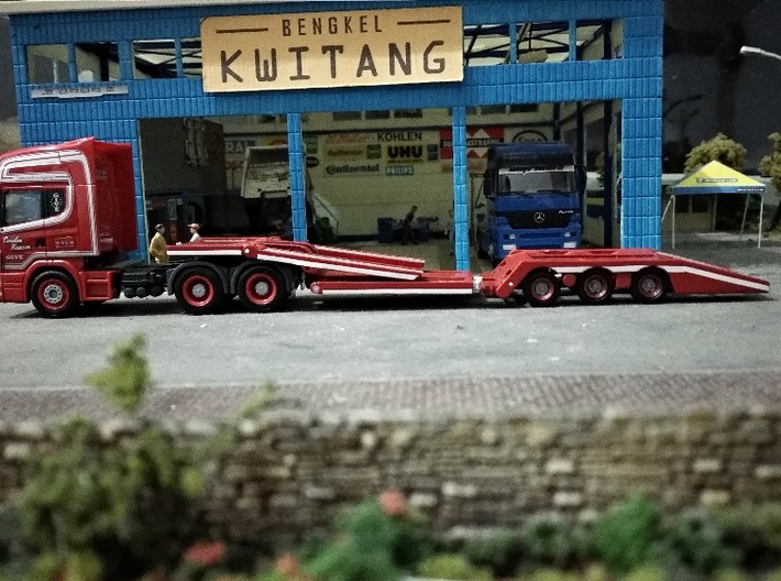 1/87 Truck Transporter 3d printed