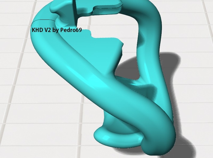 KHD v2 ring 45mm - middle flap 3d printed