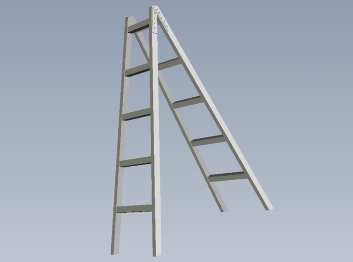 1/18 scale wooden foldable ladders x 2 3d printed 