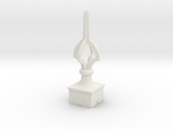 Signal Semaphore Finial (Cruciform) 1:22.5 scale 3d printed