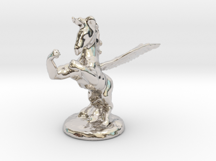 Wada Fu The Flying Fighting Unicorn™ 3d printed