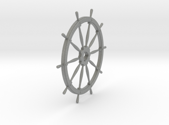 Ship's Wheel 10 spoke 1:24 scale 3d printed