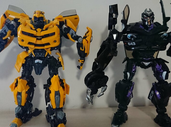 Correct Scale Knees for Bumblebee MPM  3d printed 