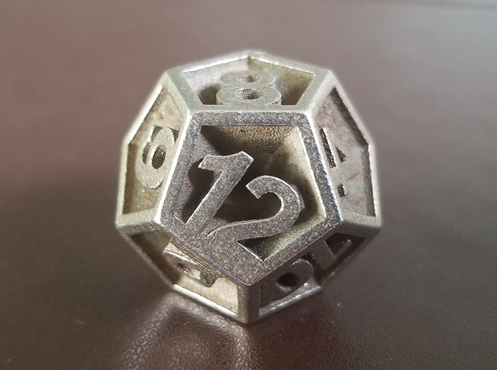D12 - Plunged Sides 3d printed
