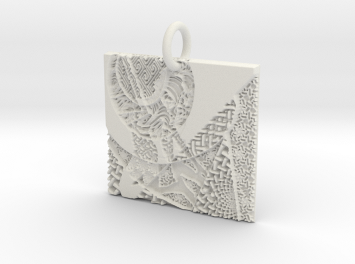 Abstract Nature Spirituality 3d printed