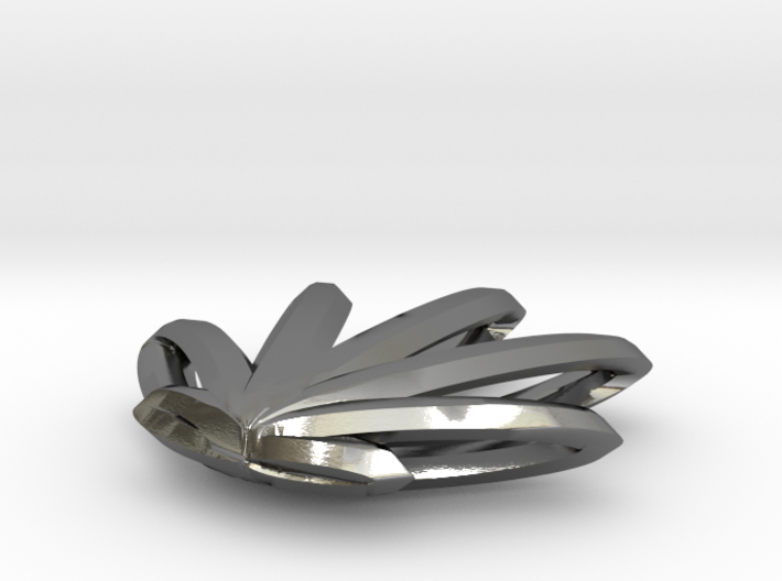 Maple Five-leaf Pendant 3d printed 