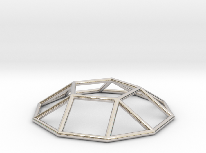 0731 J05 Pentagonal Cupola E (a=1cm) #1 3d printed