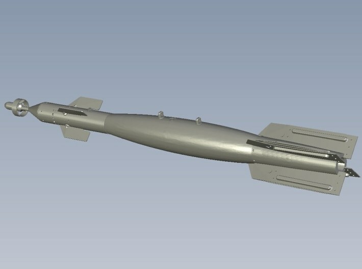 1/12 scale Raytheon GBU-12 Paveway II bombs x 4 3d printed 