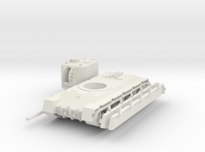 1/100 GVS Command Tank 3d printed