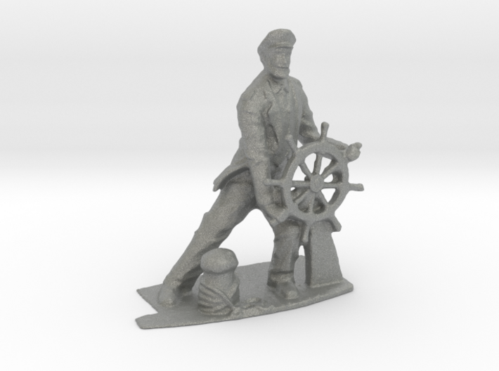 O Scale Captain at Sea 3d printed This is a render not a picture