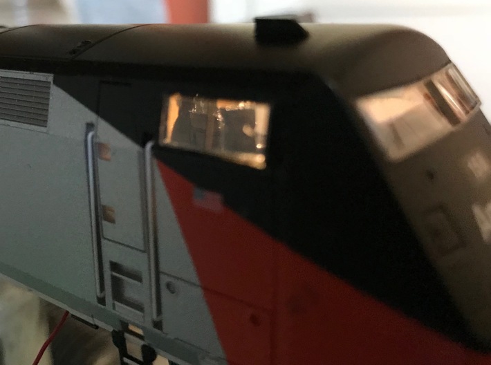 Cab Interior for Athearn GE P42 (HO Scale) 3d printed 