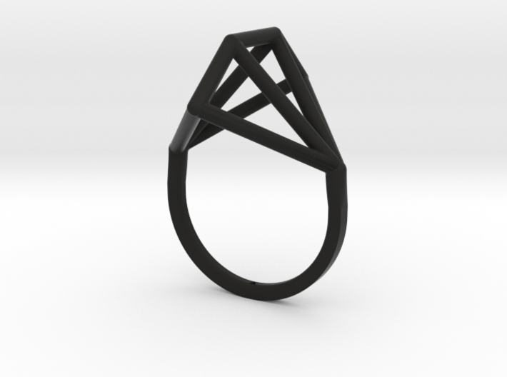 Ring - Diamas 3d printed