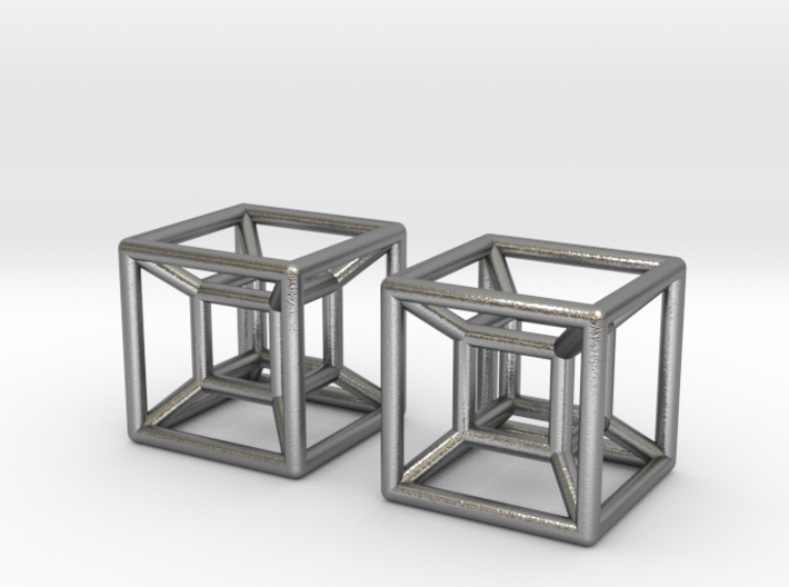 Two Hypercubes 3d printed