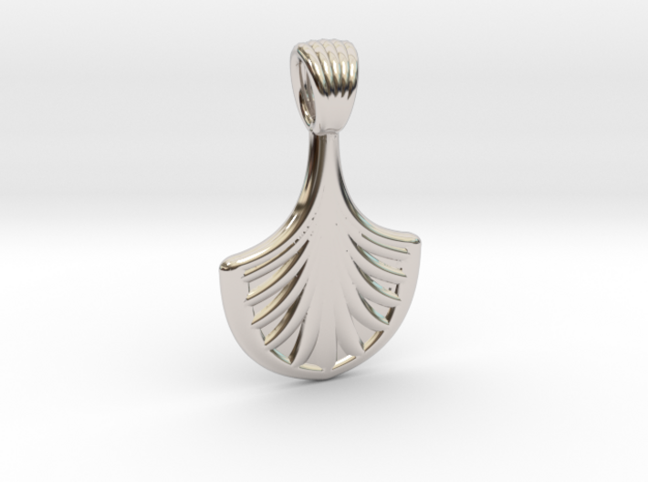 Palm [pendant] 3d printed