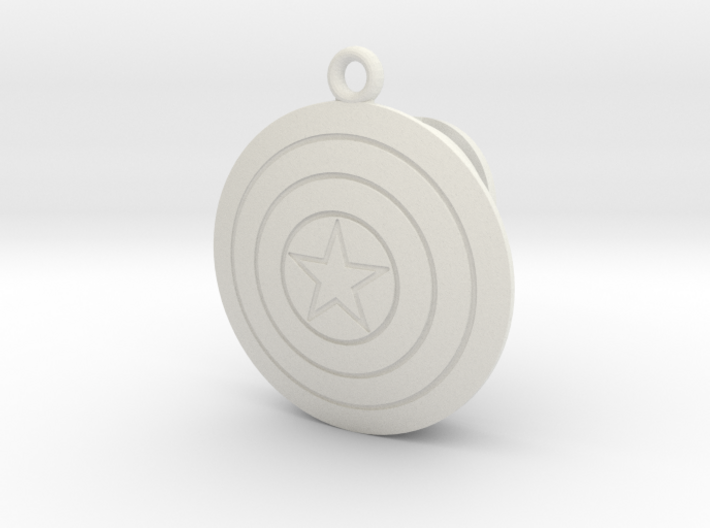 Captain America Shield MagicBand fob Keychain 3d printed