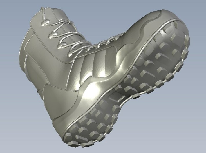 1/24 scale military boots C x 1 pair 3d printed