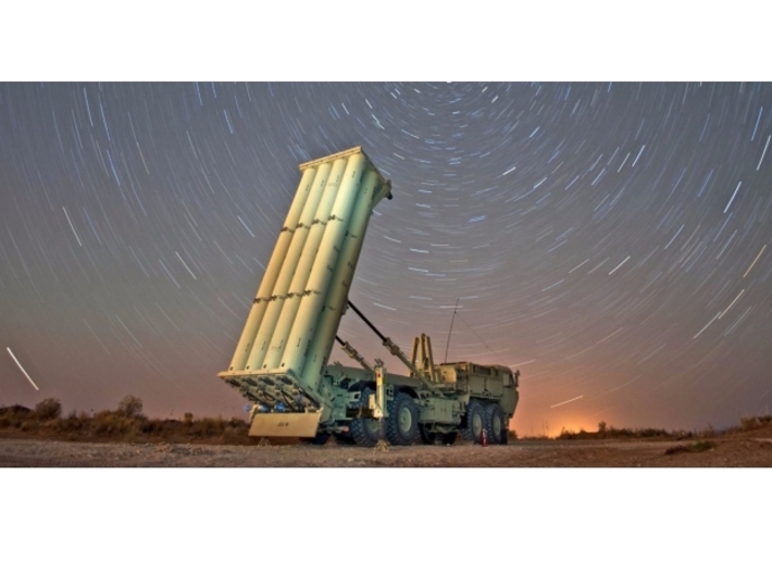 THAAD Missile Battery Convoy  3d printed 