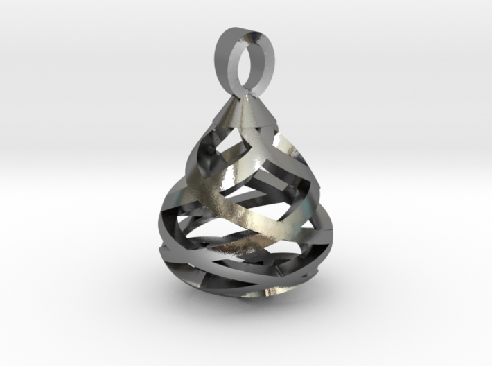 A precious tear [pendant] 3d printed