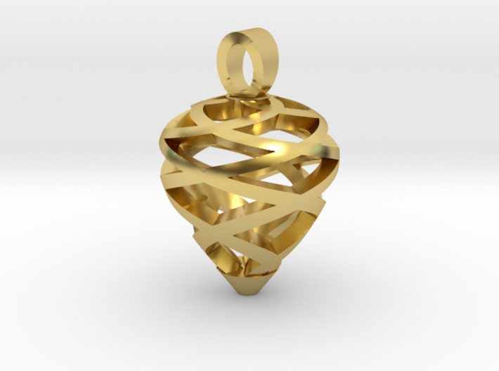 Pine cone [pendant] 3d printed