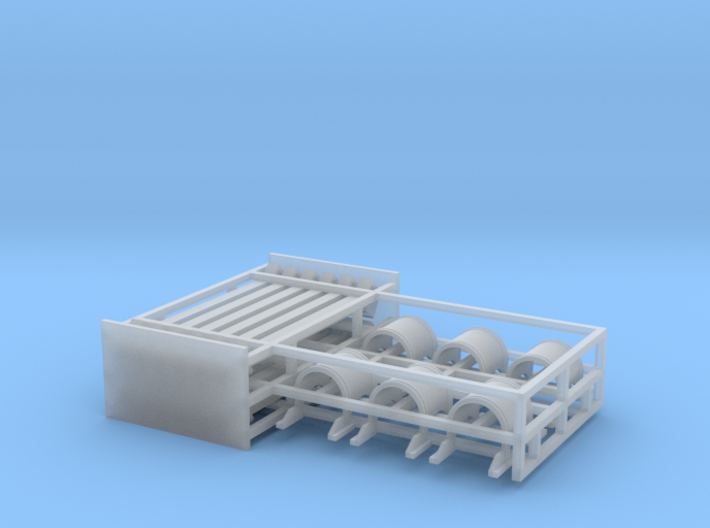 Coil Car Cover Parts - HOscale 3d printed