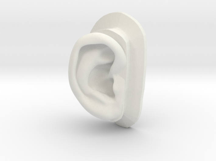 DIY Binaural Ear + Canal Anatomically Accurate - R 3d printed