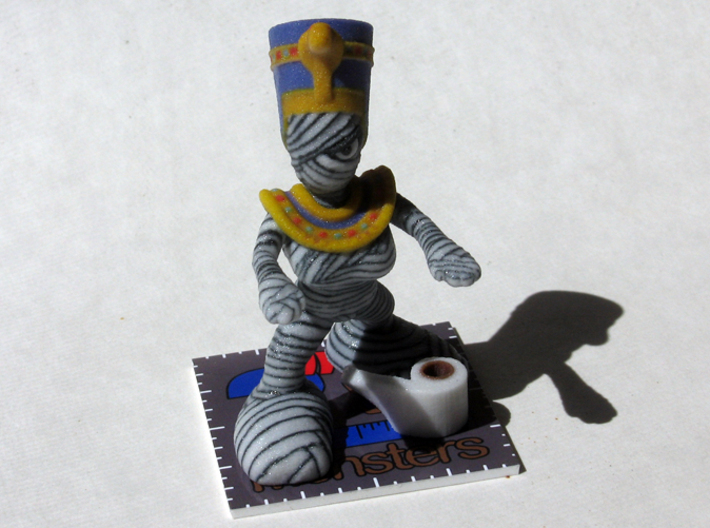Mini Mummy 3d printed 