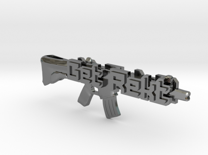 Get Rekt M4A4 Pendant 3d printed