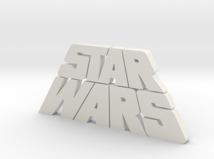 Star Wars Logo 1977 3d printed