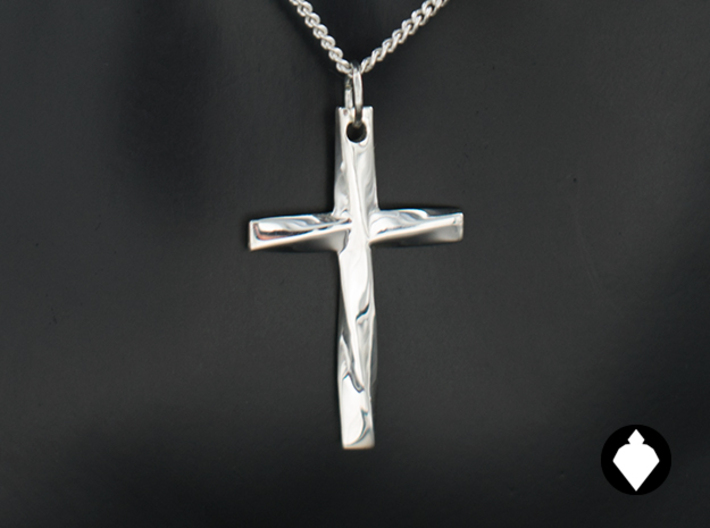Crucifix Pendant 3d printed Pendant Only