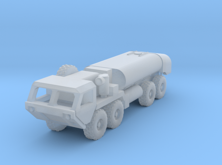 HEMTT Cargo Truck And Tanker Convoy 3d printed HEMTT M978 in 1/700th and 1/600th scales