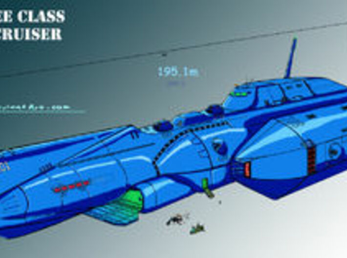 Macross Banshee destroyer 3d printed