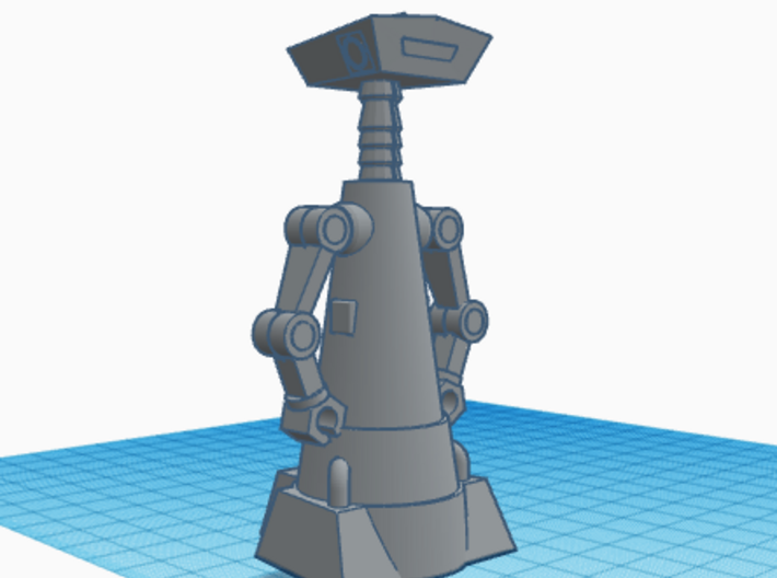 Buck Rogers Crichton Micronauts Figure 3d printed