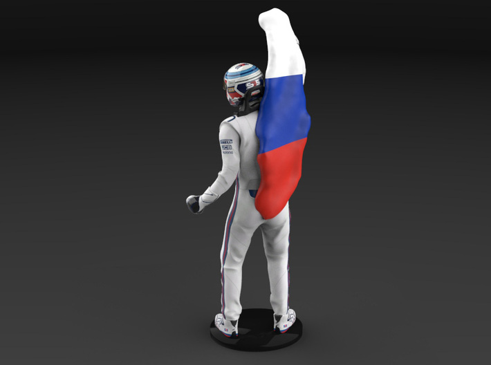 Sergei 1/18 Flag Figure 2018 3d printed 