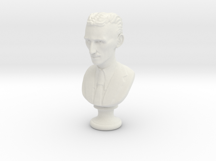 Nikola Tesla Bust Large 3d printed 