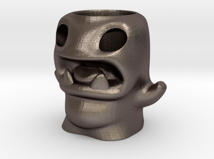 Cute Monster Tealight Candle Holder for Halloween 3d printed