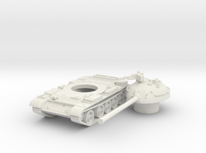 T54 (hollow) scale 1/100 3d printed