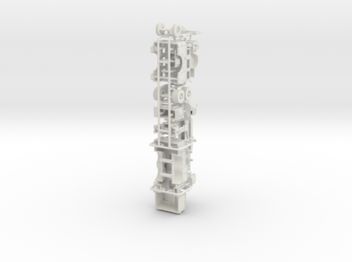 1/87 2006 FDNY Seagrave 75' Tower Ladder 3d printed