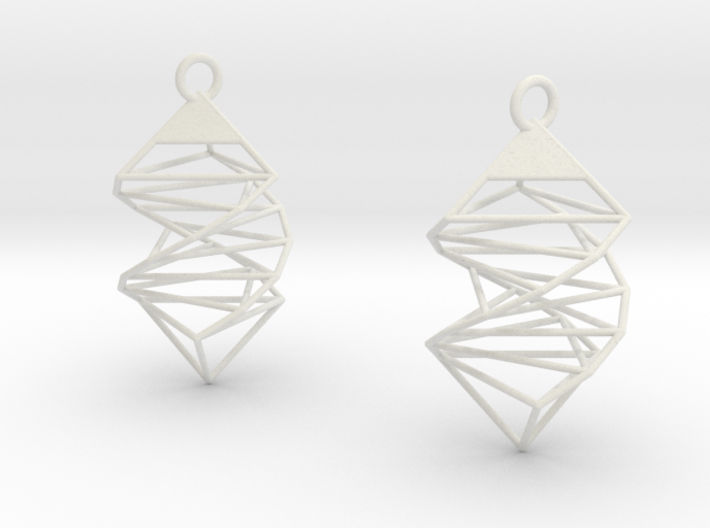 Earrings 3d printed