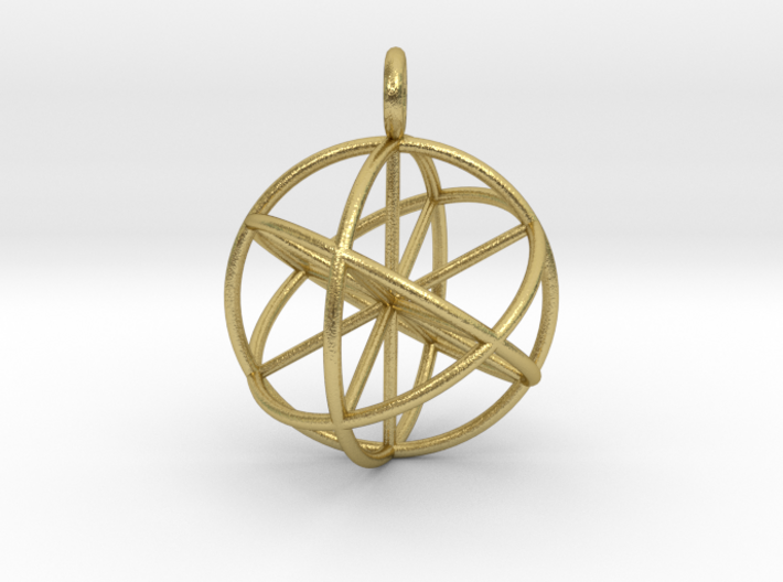 seed of life 30mm thin lines 3d printed
