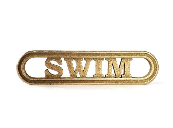 Swim Keychain Swimmer Gift 3d printed
