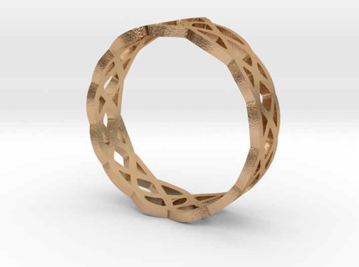 Celtic Braid Ring 3d printed