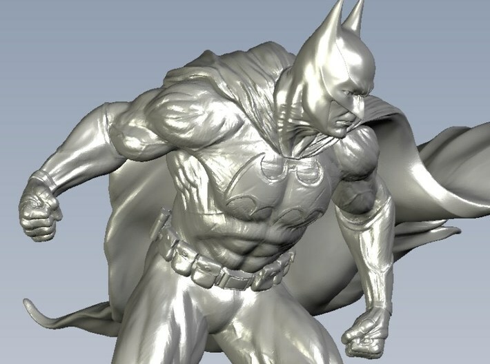 1/75 scale Batman superhero figure 3d printed