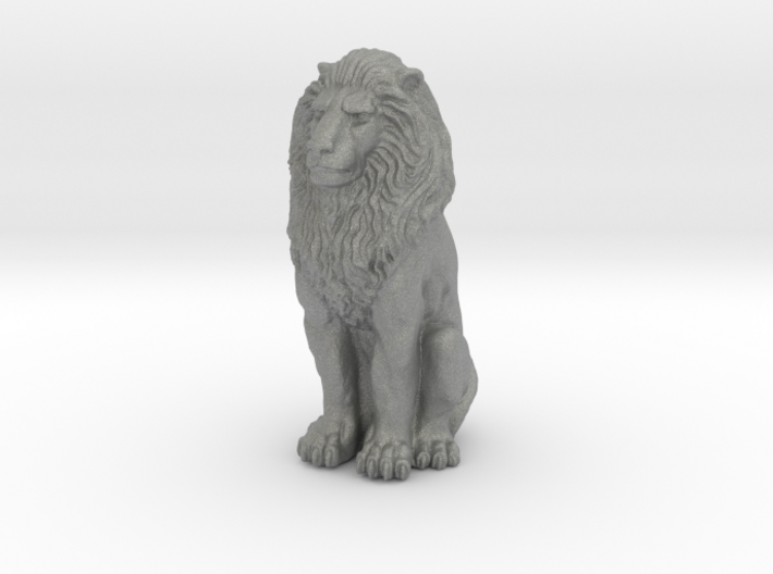 Lion - Seated 1:48 3d printed