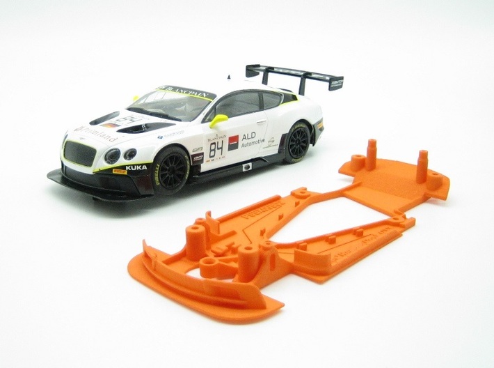 PSSX00502 Chassis for Scalextric Bentley GT3 (NSR) 3d printed