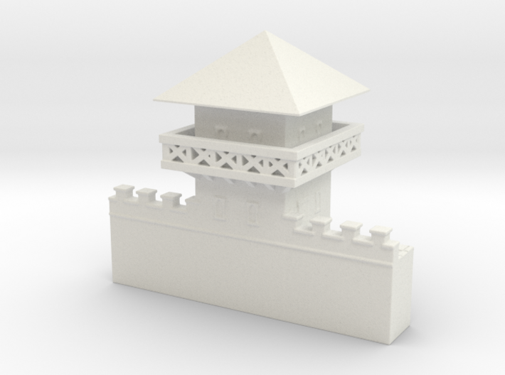 hadrian's wall Watchtower 1/100 3d printed