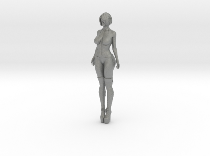 Standing bikini girl 002 3d printed