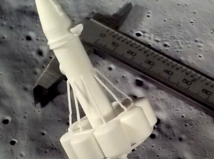 Lunar Reconnaissance Rocket RM-1 3d printed 