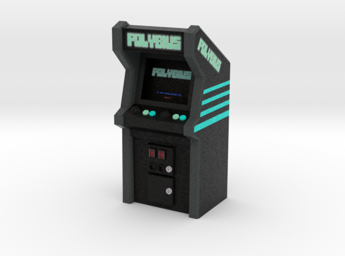 Polybius Arcade Game, 35mm Scale 3d printed