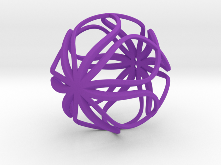 Loopy Ornament 3d printed